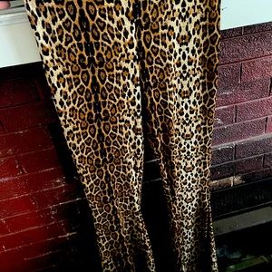 Leopard Bells (yoga style) Pants
